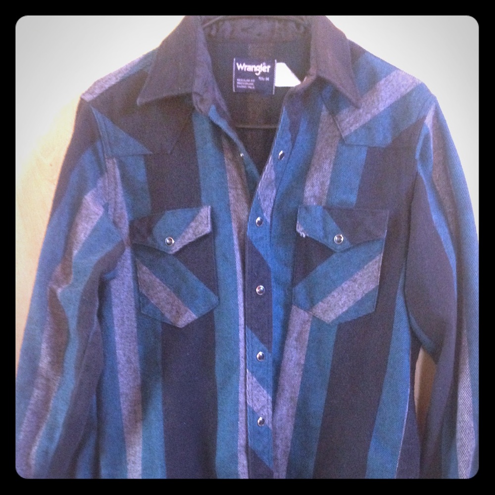 Heavy weight plaid shirt